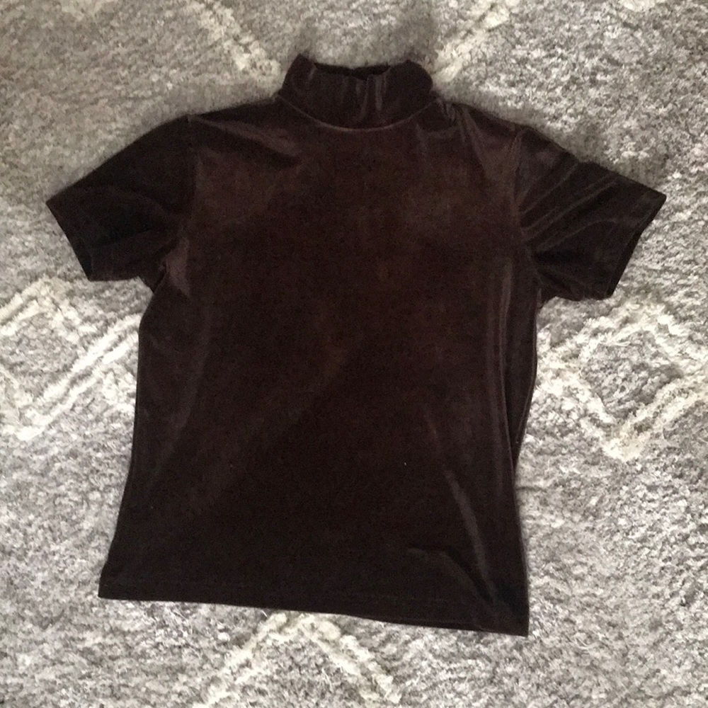 Vintage// Velvet Turtleneck
